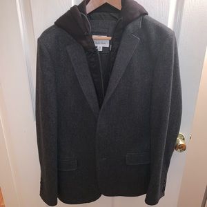 Calvin Klein Coat with Hoodie